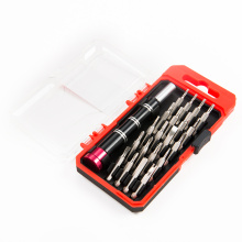 21pcs mini pocket household phone computer watch repair hand tool CR-V bit holder precision screwdriver driver bit set